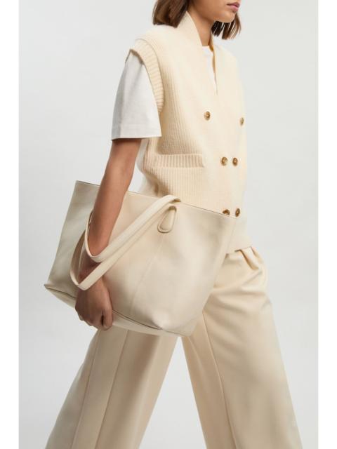 KAREN MILLEN Knit Button Detail Sleeveless Tank Top