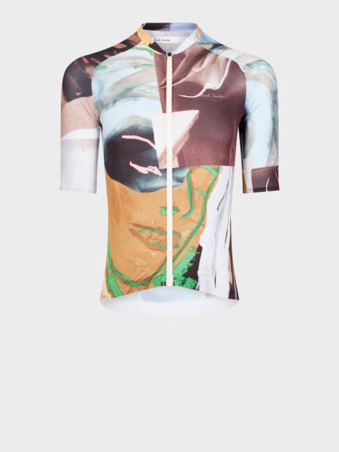 Paul Smith 'Collage' Print Race Cycling Jersey