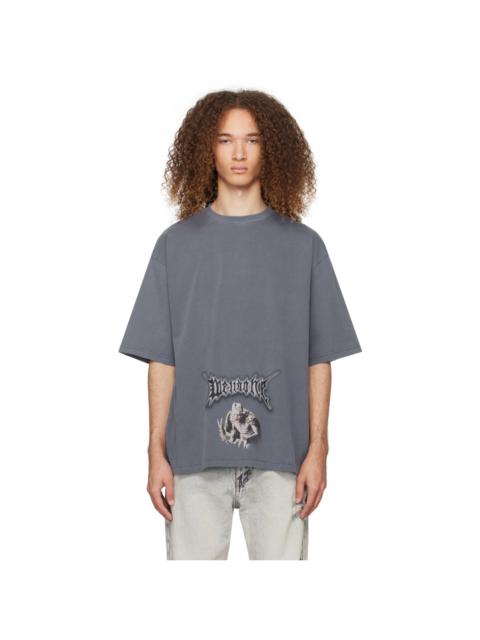 We11done Navy Monster T-Shirt