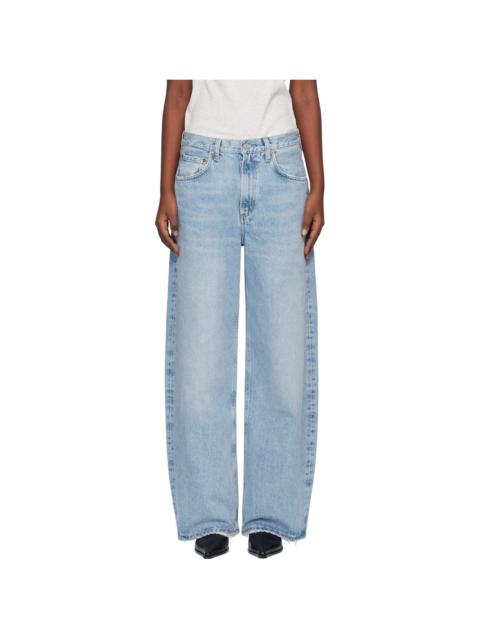 AGOLDE Blue Low Curve Jeans