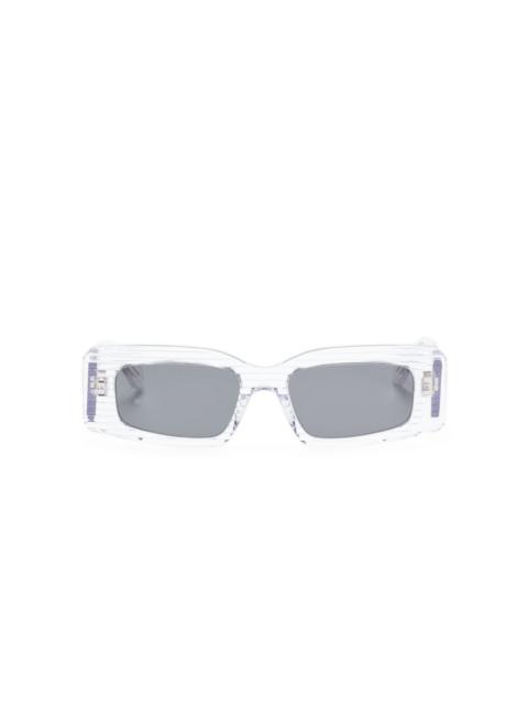 Alaïa rectangle-frame sunglasses