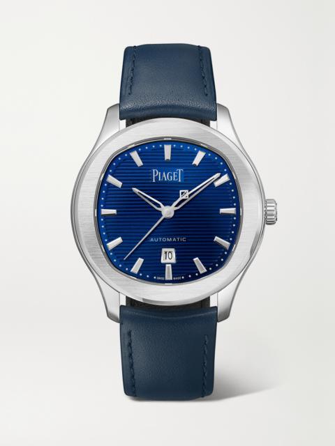 Piaget Polo Date Automatic 36mm Stainless Steel And Leather Watch