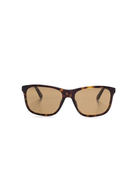 GUCCI rectangle-frame sunglasses