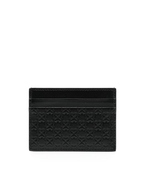 Off-White monogram leather cardholder