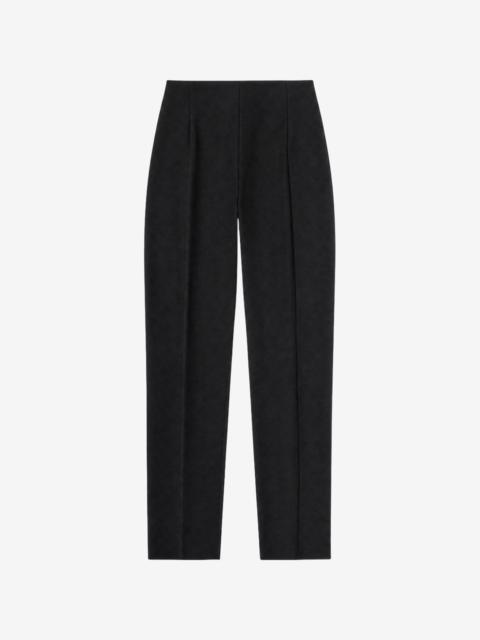 The Kooples BLACK, FITTED TAILORED PANTS MADE OF A WOOL BLEND