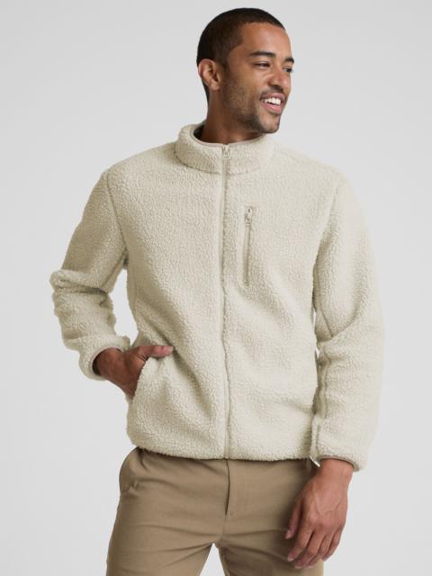 BEYOND YOGA Boucle Fleece Men's Zip Jacket