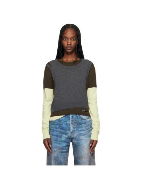 Andersson Bell Multicolor Tres Over Layered Sweater