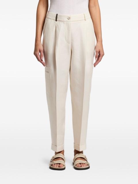 PESERICO cuffed trousers