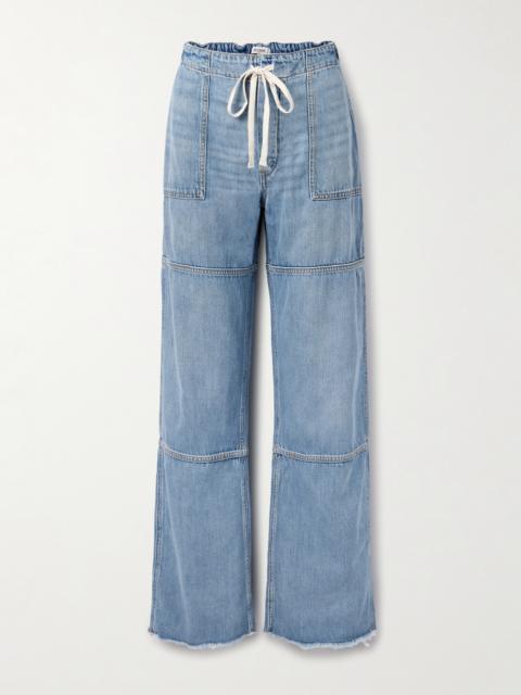 RE/DONE Beach Mid-rise Straight-leg Jeans