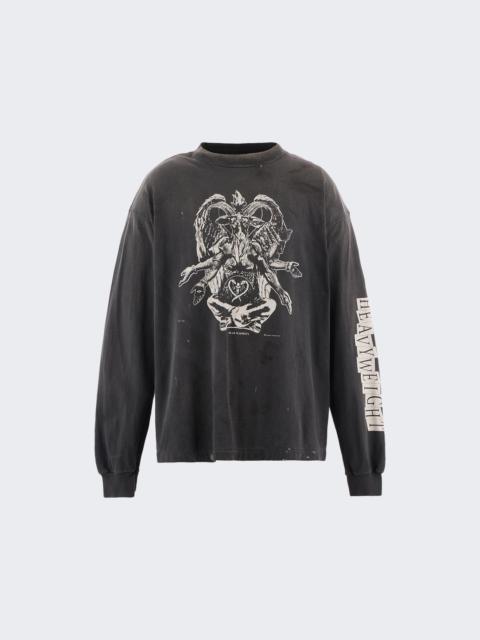 SAINT M×××××× Heavy Weight Long Sleeve Tee Black