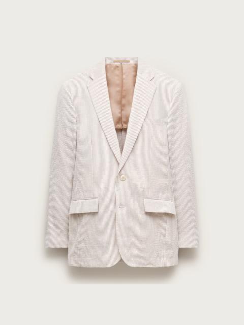 J.CREW Ludlow Slim-fit suit jacket in cotton seersucker