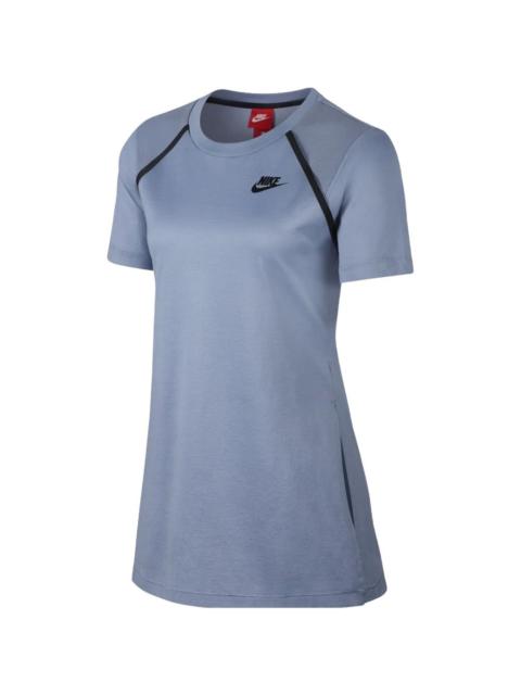 Nike bonded-detail T-shirt