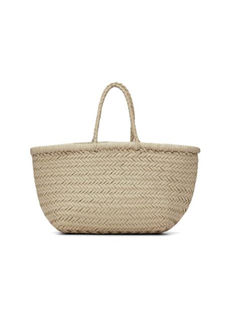 DRAGON DIFFUSION Off-White Triple Jump Small Tote