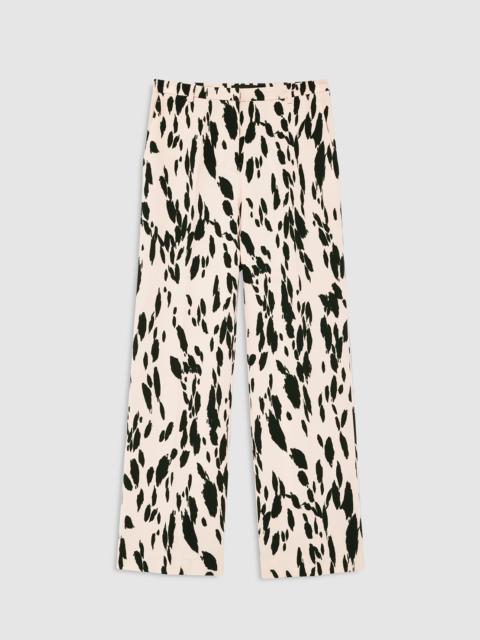 ANINE BING Thomas Trouser - Golden Beige Leopard
