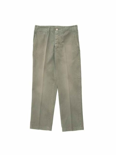 visvim FIELD CHINO PANTS DMGD LT.GREEN