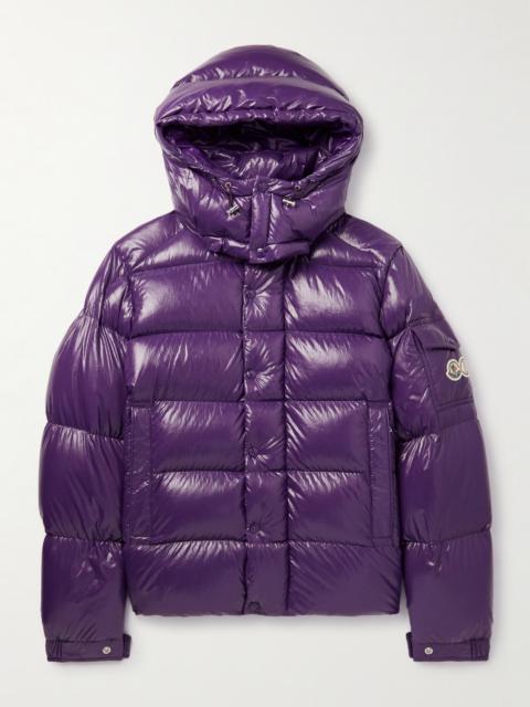 Moncler Moncler Maya 70 Logo-Appliquéd Quilted Shell Hooded Down Jacket