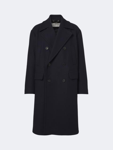 Dries Van Noten Double-breasted wool-blend coat