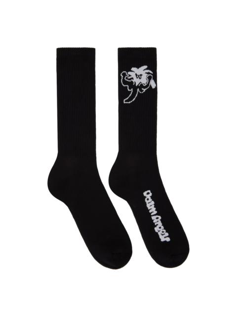 Palm Angels Black Viper Socks