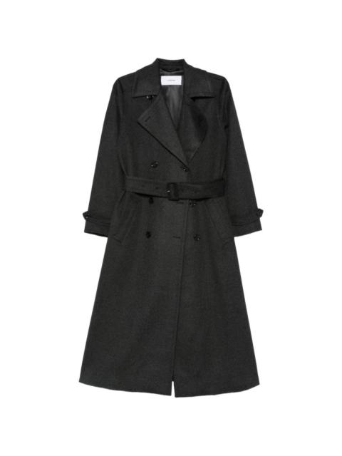 LARDINI Oliver double-breasted belted coat