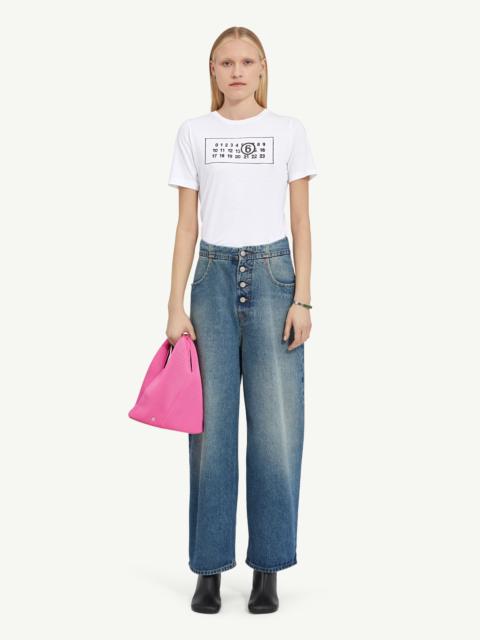 MM6 Maison Margiela Blue Denim Trousers