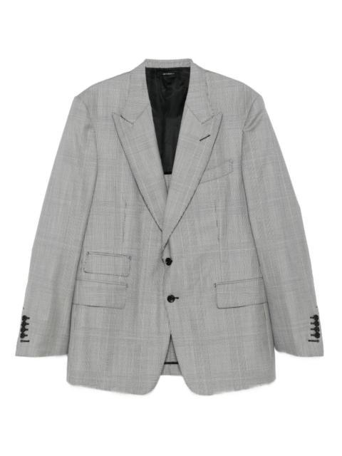 TOM FORD single-breasted checked suit