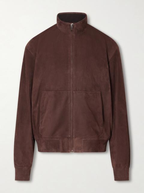 Ralph Lauren Suede Bomber Jacket