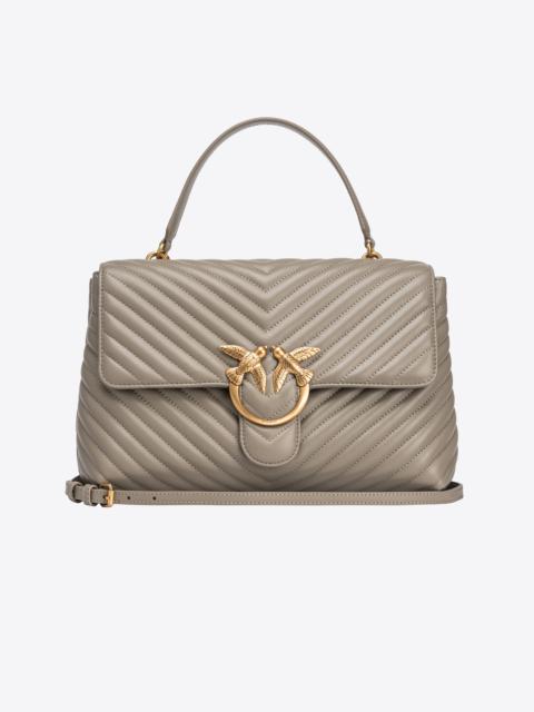 BIG LADY LOVE BAG PUFF CHEVRON