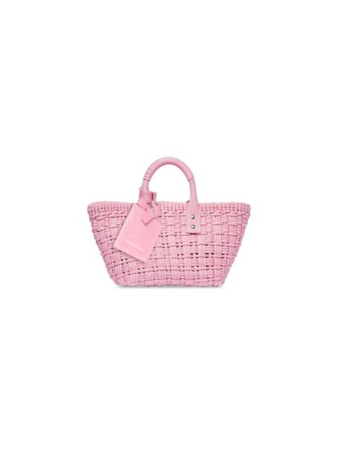 Women's Bistro Xs Basket With Strap In Denim  in Pink