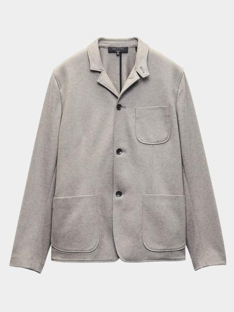 rag & bone Men's Prospect Wool Patch-Pocket Cardigan