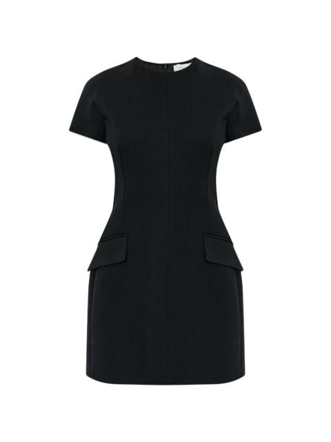 Sportmax Black twill Mallo sheath dress | gebnegozionline