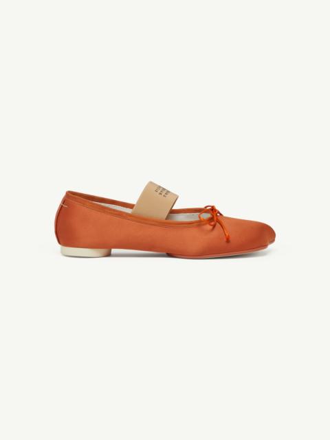 MM6 Maison Margiela Anatomic Numeric Ballerinas