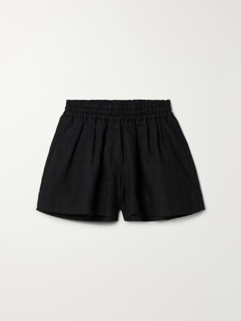 SUZIE KONDI Shkip Linen Shorts