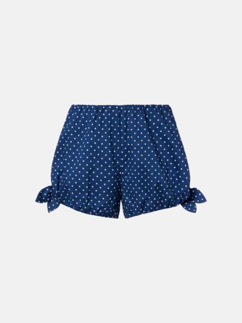 POSSE Rosie polka-dot shorts