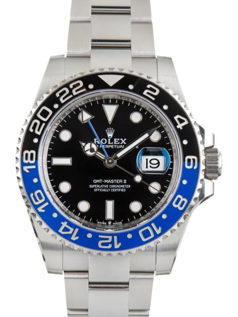 ROLEX Used Rolex GMT-Master II Batman Ref 126710BLNR