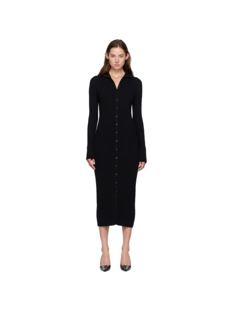 Moncler Moncler x EE72 Black Abito Maxi Dress