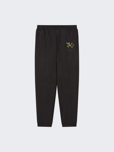 KENZO Crest Logo Regular Track Pants Black