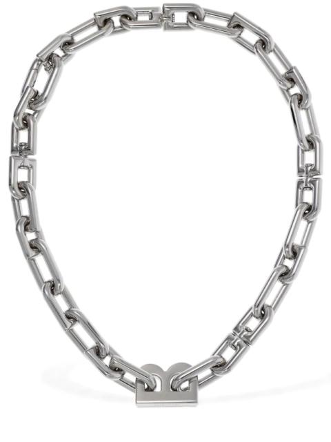 B CHAIN THIN SHORT NECKLACE