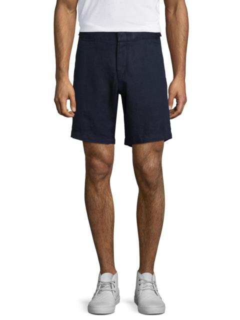 ORLEBAR BROWN Men's Norwich Linen Shorts - Navy