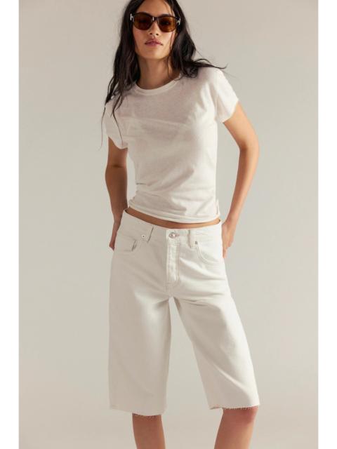 FREE PEOPLE We The Free Low-Rise Relaxed Capri Jeans