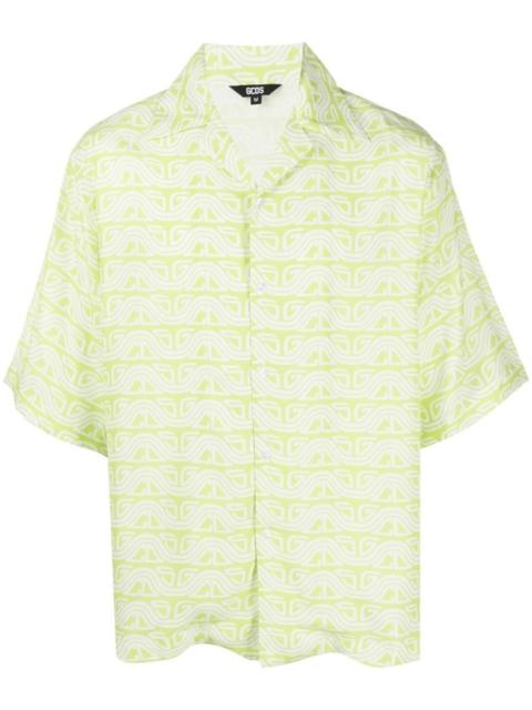 GCDS printed short-sleeve shirt