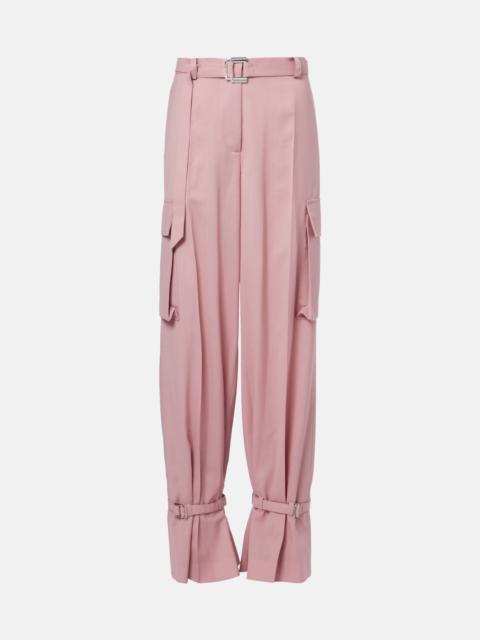 THE ATTICO Belted cargo pants