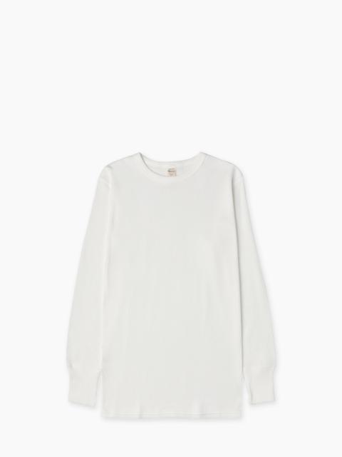 Warehouse & Co. WAREHOUSE & CO. LOT 5903 CREWNECK WAFFLE LS T-SHIRT OFFWHITE