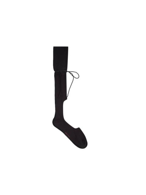 Simone Rocha Simone Rocha Knee High Cut Out Socks 'Black'