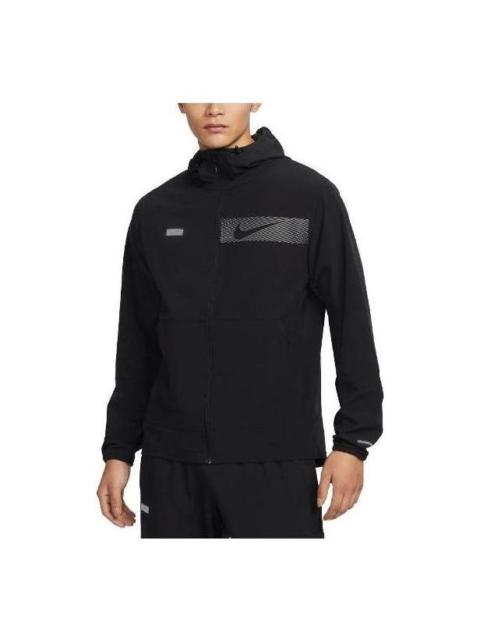 Nike Unlimited Repel Hooded Versatile Jacket 'Black' FB8559-010