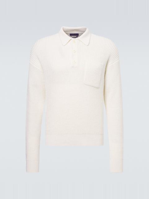 Ralph Lauren Silk and linen polo sweater