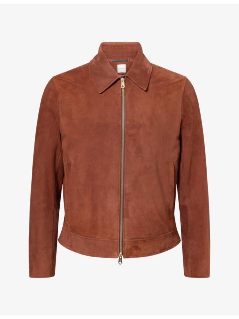 Paul Smith Zipped Suede Jacket