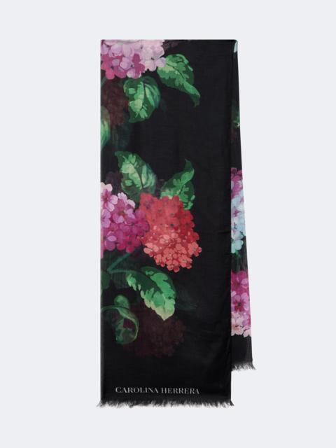CAROLINA HERRERA Floral scarf