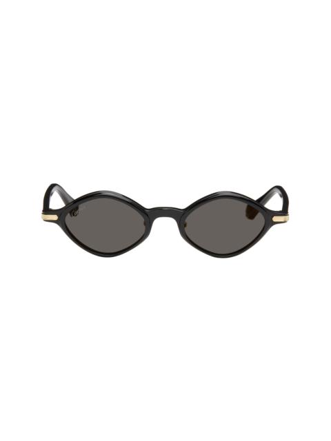 Cartier Black 'Première de Cartier' Sunglasses