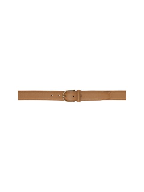 Anderson's Tan Old School Classic Stitch Trimmed Belt