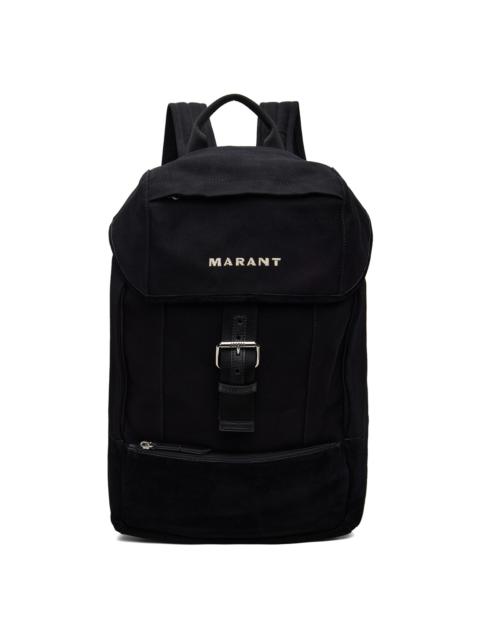 Isabel Marant Black Troy Backpack
